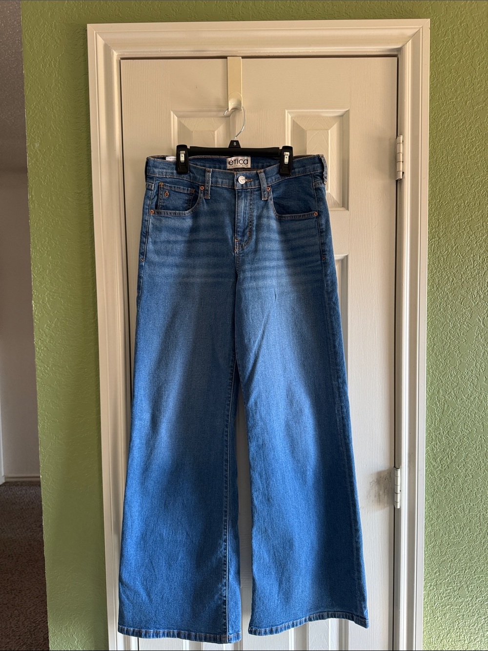 Etica wide leg jeans